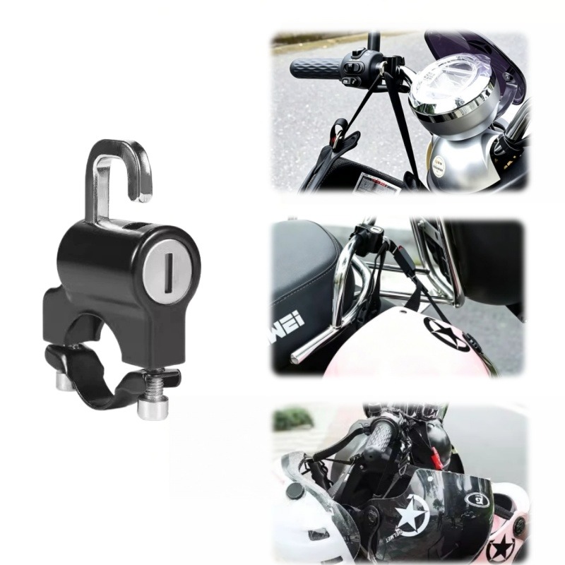 Commuter Bike Lock - Lucchetto Universale per Casco Moto, Scooter,